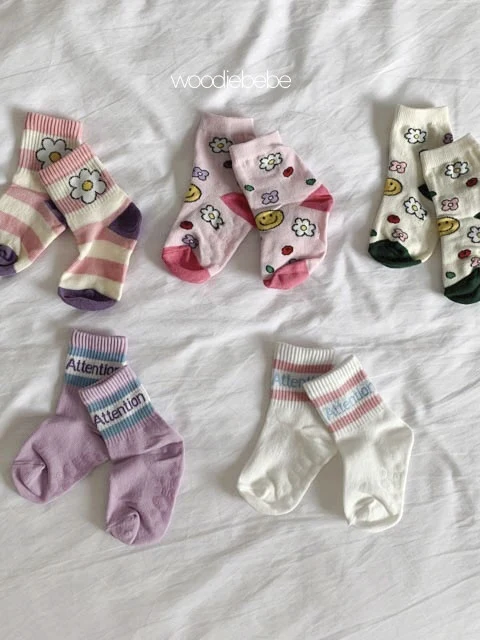 Madeleine Socks (set of 5)