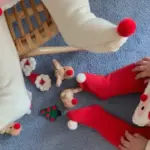 Santa Foot Leggings