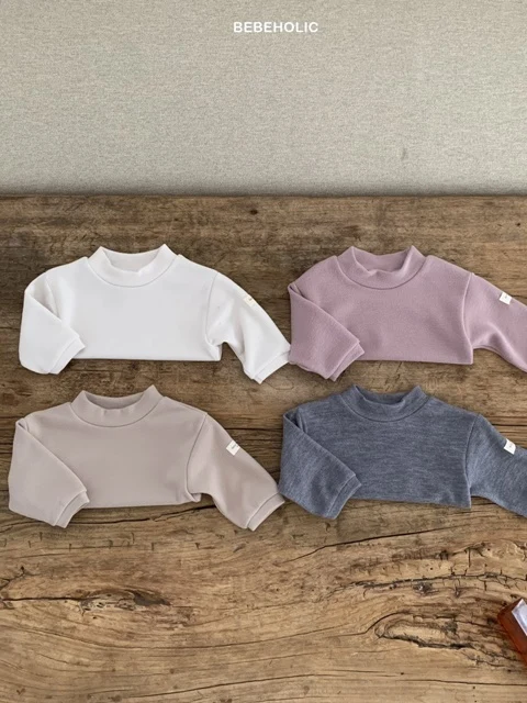 Half Turtleneck Kids Tee