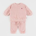 AMIGO Double Velour Baby Set Pink