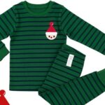 Santa Stripe Mas Pajamas