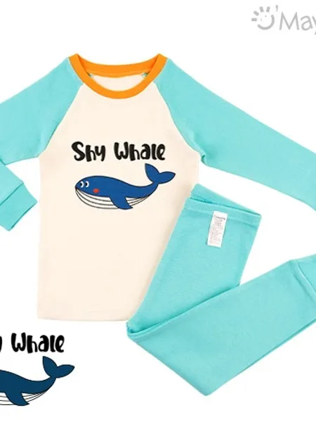 Mint Whale Pajamas