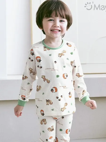 Brown Animal Pajamas