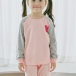 Melange Heart Pajamas