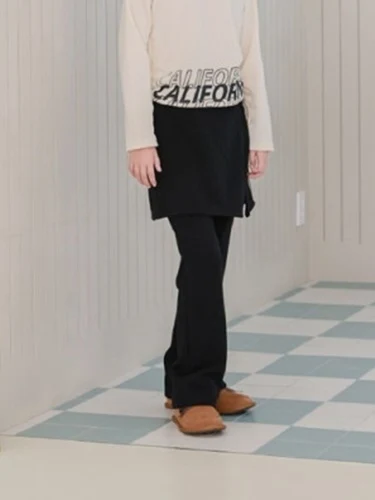 SK Layered Bootcut Pants