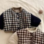 Check Padding Baseball Jumper (kids)