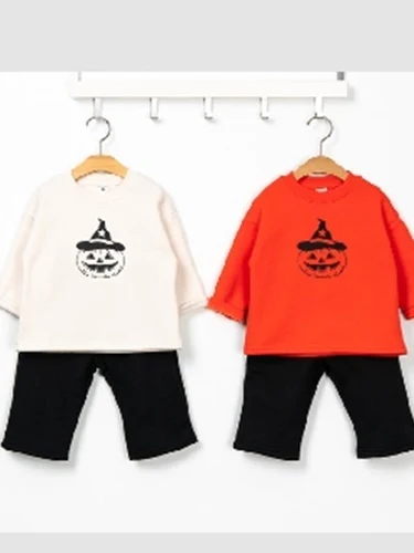 Pumpkin Wide Top Bottom Set