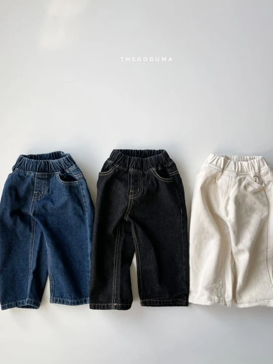 Talktalk Fleeced Denim Pants