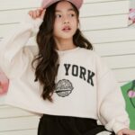 New York Brushed Crop Sweatshirt