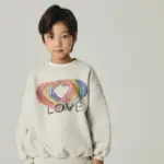 Rainbow Love Brushed Sweatshirt