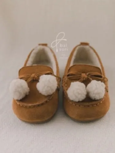 Pompom Ribbon Loafer