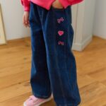 Honey Denim Wide Pants