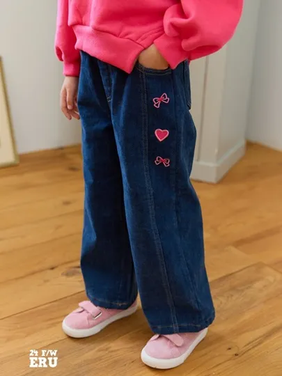 Honey Denim Wide Pants