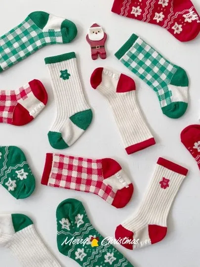 Bebe Christmas Socks (set of 3)