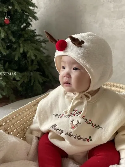 Bebe Rudolph Embroiery Bodysuit