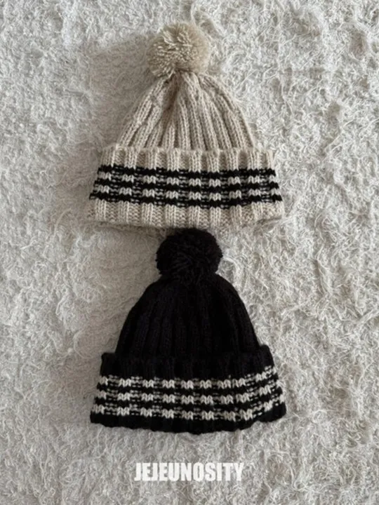 Knit Ball Beanie