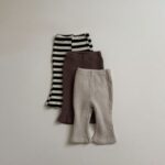 Line Ribbed Pants