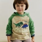 Dino Hooded Long Tee