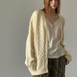 Wool Twist Boxy Cardigan