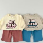 San Diego Fleece Top Bottom Set