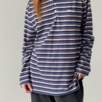 Honey Stripe Collar Tee