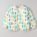 Winter Square Printed Jacket