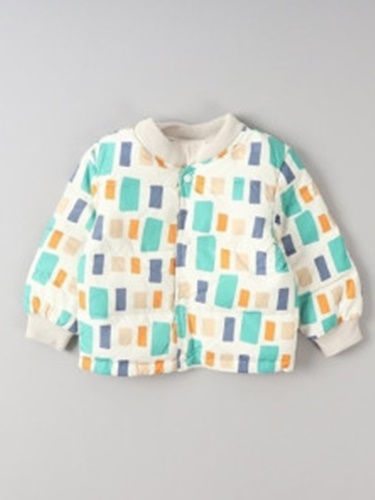 Winter Square Printed Jacket