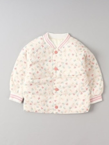 Winter Pink Small Flower Jacket