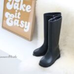 Wavy Long Boots (Brushed Lining)