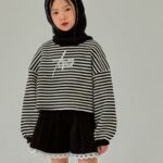 Macaron Stripe Sweatshirts