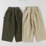 Cotton Brushed Pants