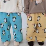 Penguin Fleece Wide Pants