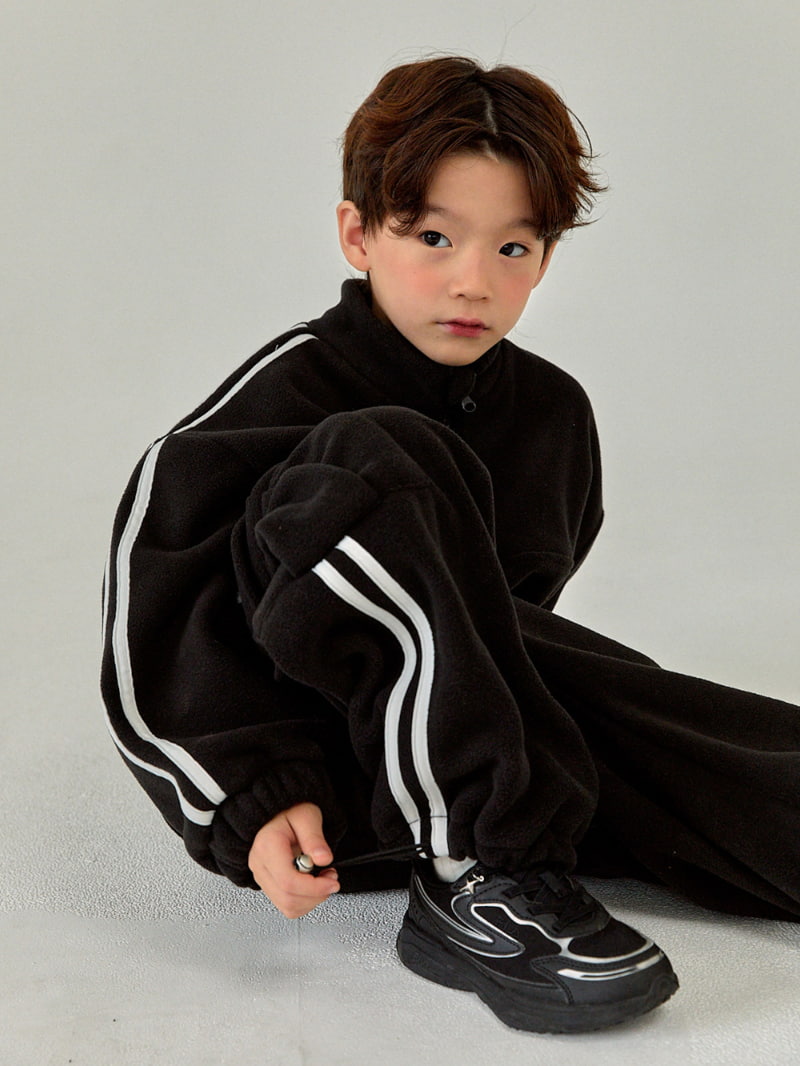 A-Market - Korean Children Fashion - #Kfashion4kids - Fleece Line Pants - 12