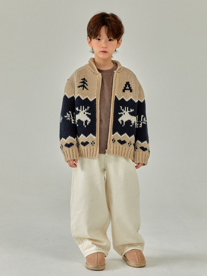 A-Market - Korean Children Fashion - #Kfashion4kids - Stitch Cotton Pants - 7