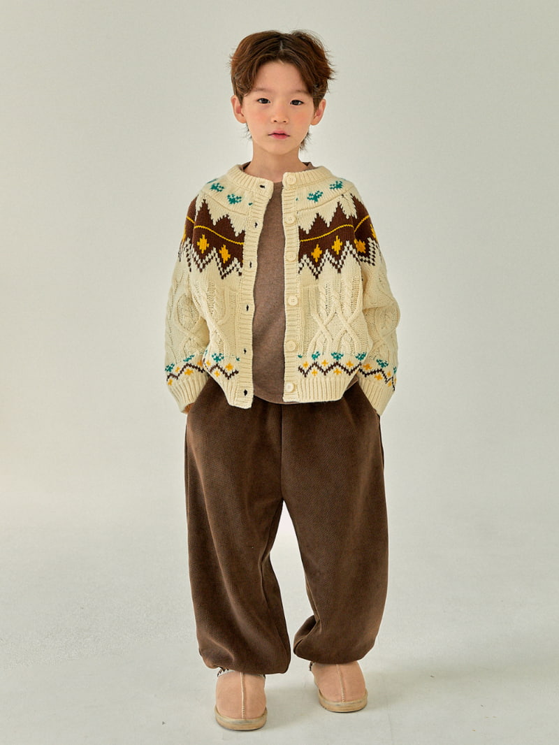 A-Market - Korean Children Fashion - #Kfashion4kids - Dia Knit Cardigan - 2