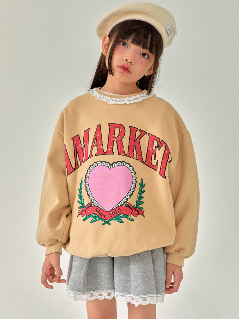 A-Market - Korean Children Fashion - #kidzfashiontrend - Heart Sweatshirts - 4