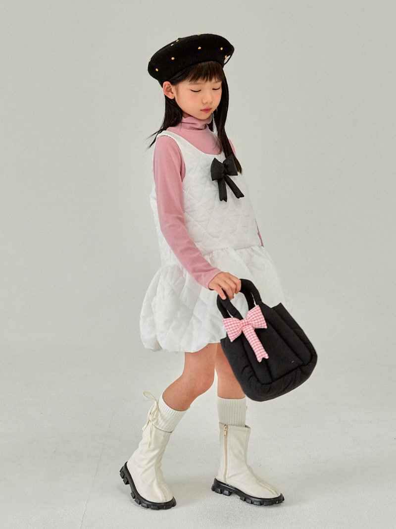 A-Market - Korean Children Fashion - #Kfashion4kids - Check Ribbon Keyring - 11