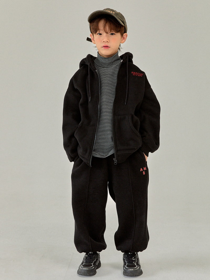 A-Market - Korean Children Fashion - #childofig - Fleece Classic Training Pants with Mom - 5