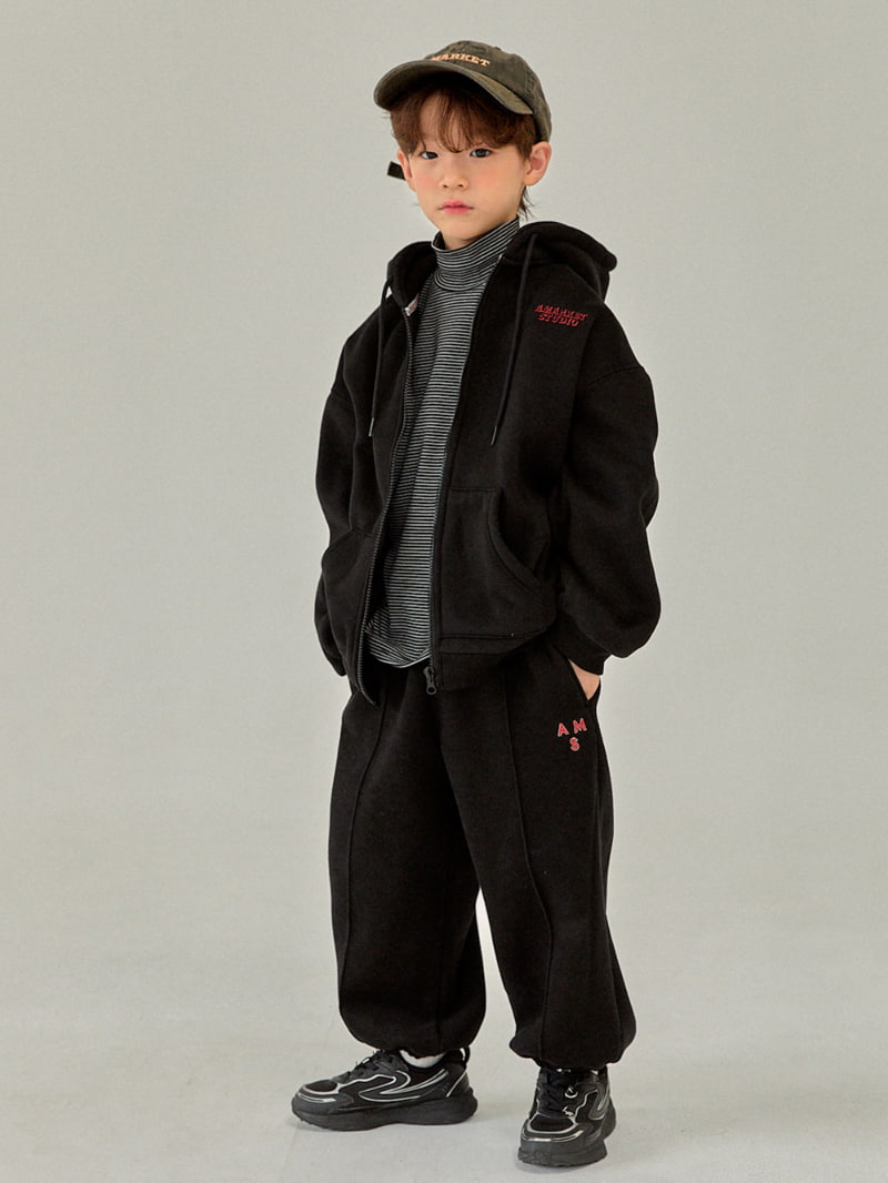 A-Market - Korean Children Fashion - #childofig - Fleece Classic Training Pants with Mom - 6