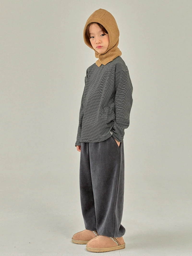 A-Market - Korean Children Fashion - #childofig - Warm Pants - 5