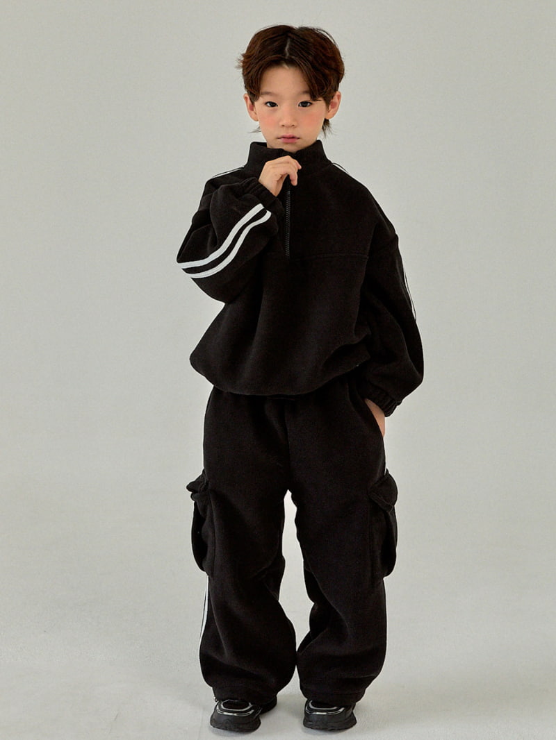 A-Market - Korean Children Fashion - #childofig - Fleece Line Pants - 3