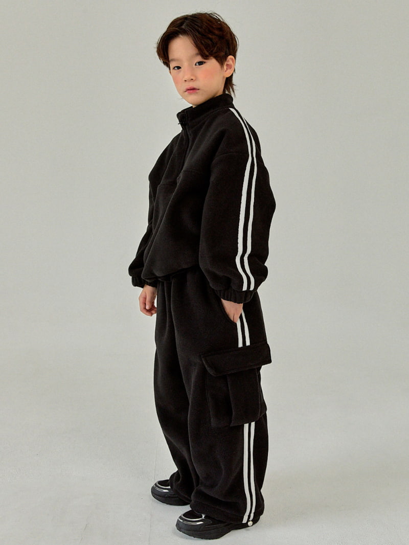 A-Market - Korean Children Fashion - #childofig - Fleece Line Pants - 4