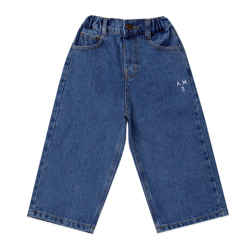 A-Market - Korean Children Fashion - #childofig - 506 Denim Pants