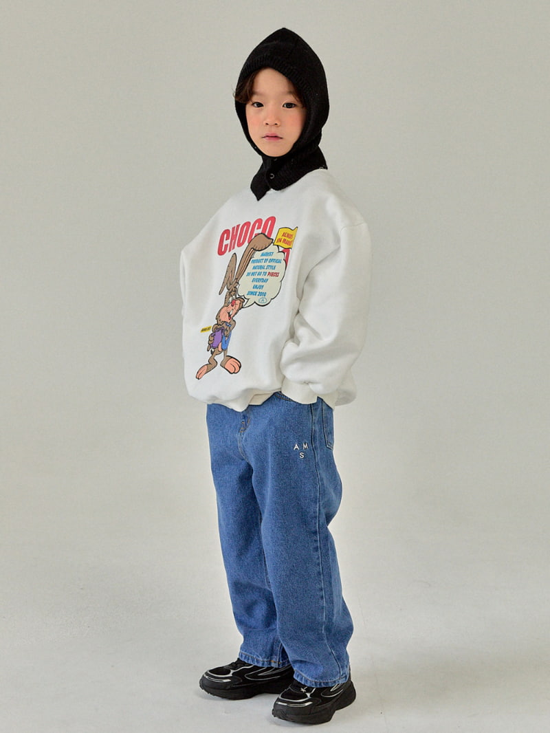 A-Market - Korean Children Fashion - #childofig - Choco Sweatshirts - 11