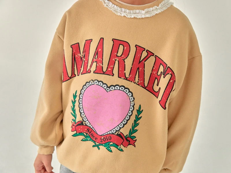 A-Market - Korean Children Fashion - #childofig - Heart Sweatshirts - 10