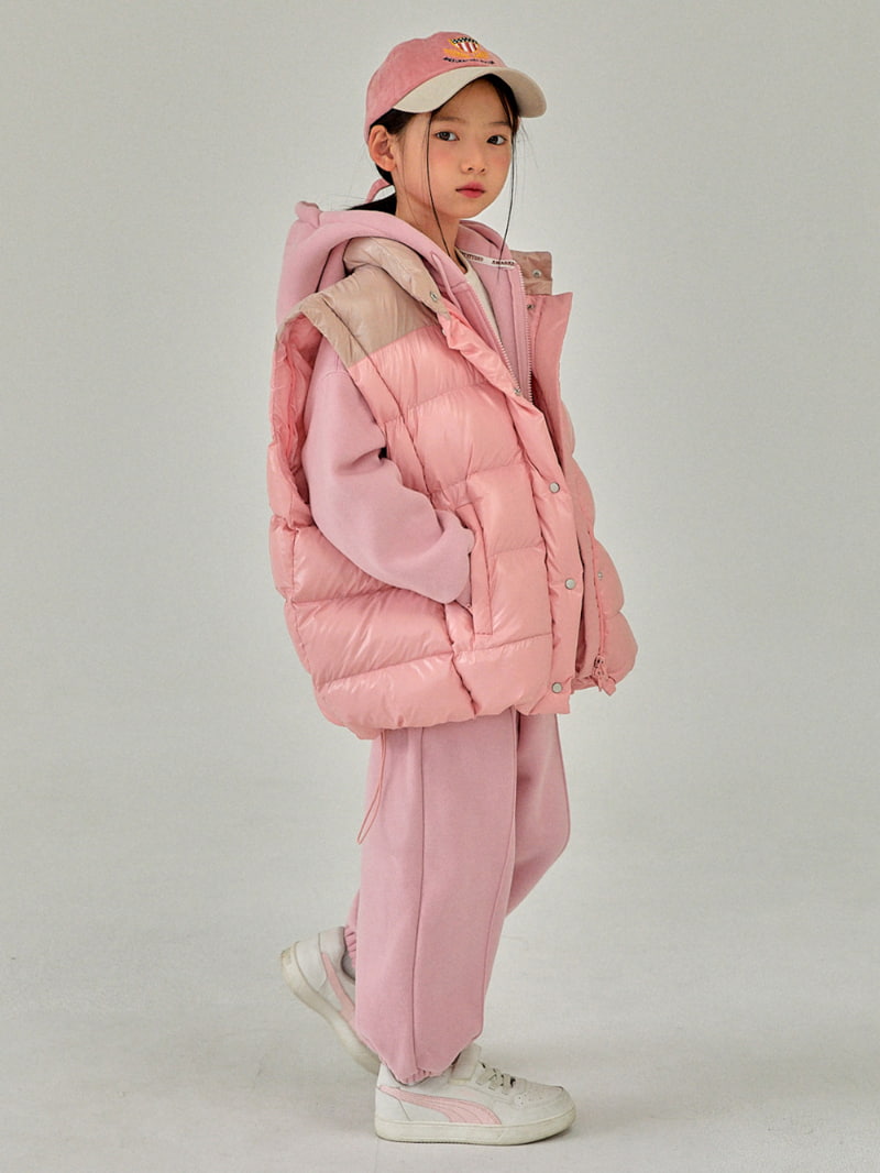 A-Market - Korean Children Fashion - #childofig - Fleece Classic Hood Zip-up Jacket - 4