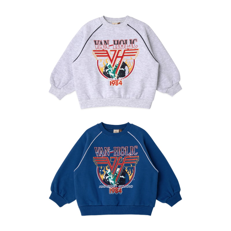 A-Market - Korean Children Fashion - #childrensboutique - Half Holic Sweatshirts