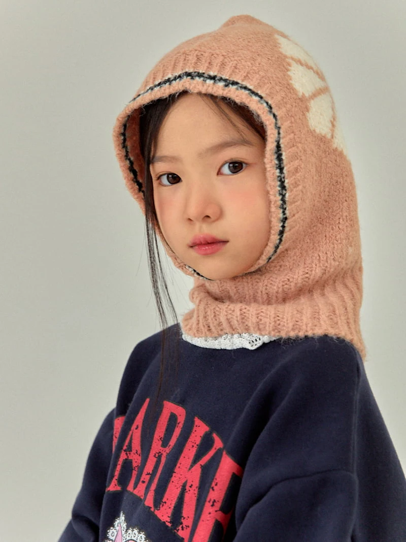 A-Market - Korean Children Fashion - #discoveringself - Clover Baraclava - 10