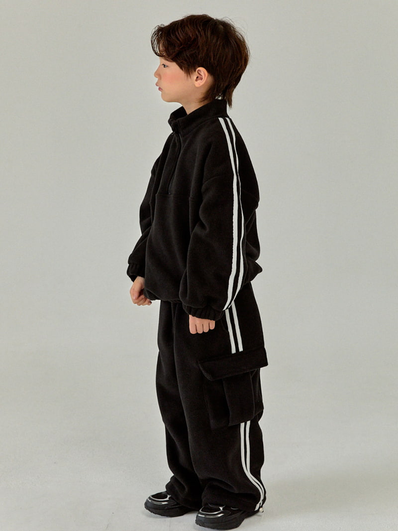 A-Market - Korean Children Fashion - #discoveringself - Fleece Line Anorak - 10