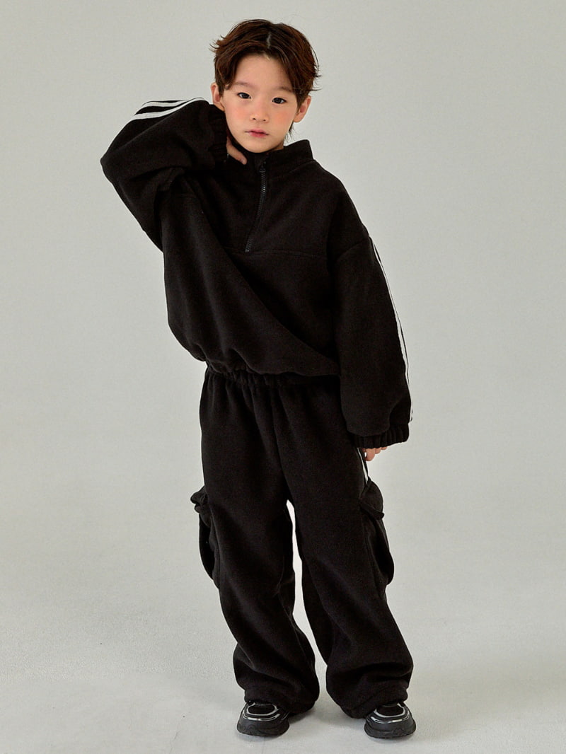 A-Market - Korean Children Fashion - #discoveringself - Fleece Line Pants - 7